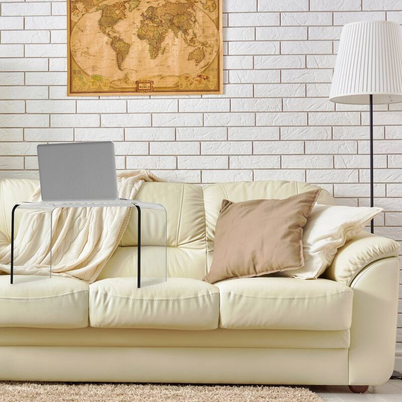 Lavish Home Versatile Acrylic Side Table, Clear