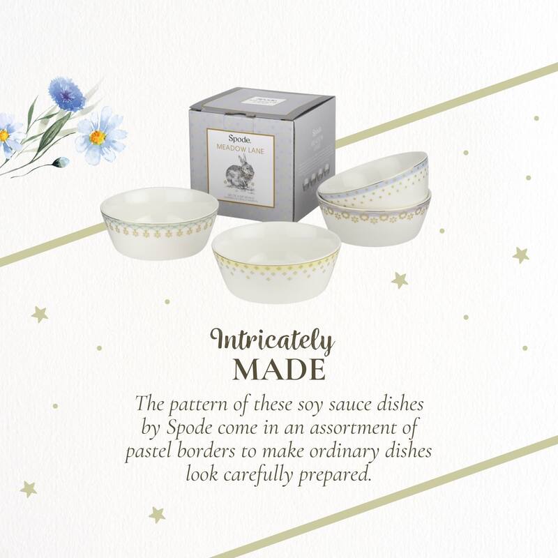 Spode Set of 4 Meadow Lane Fine Porcelain Bowls