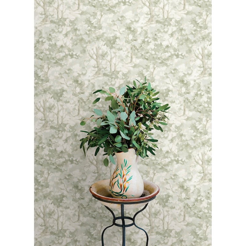 Chesapeake Thicket Sage Forest Wallpaper