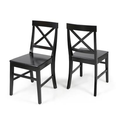 Multi-Purpose Dining Chairs Vintage Country Dining Chairs Black