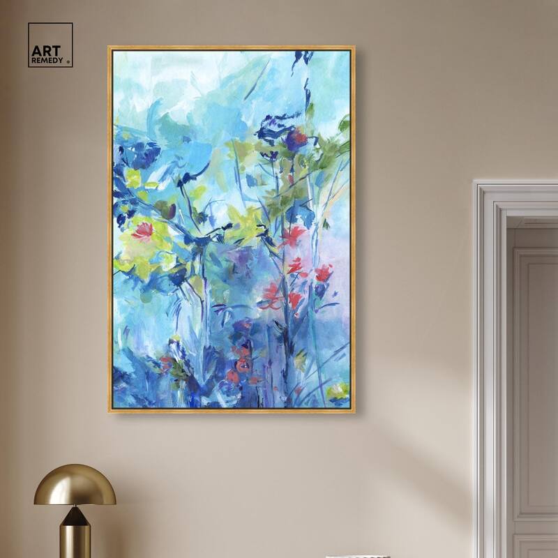 Heavenly Blue II Canvas by Art Remedy