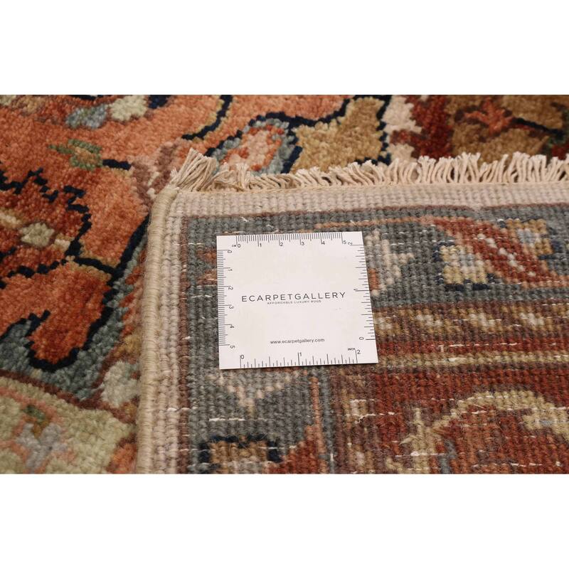 ECARPETGALLERY Hand-knotted Jules Sultane Ivory Wool Rug - 7'8 x 9'9