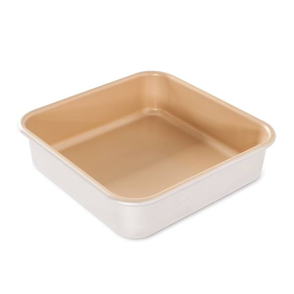 Nordic Ware Natural Aluminum NonStick Commercial Square Cake Pan Bed