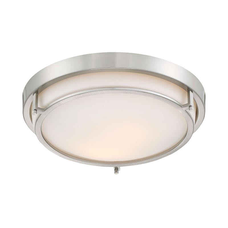 Meridian M60019 2 Light 13" Wide Flush Mount Bowl Ceiling Fixture