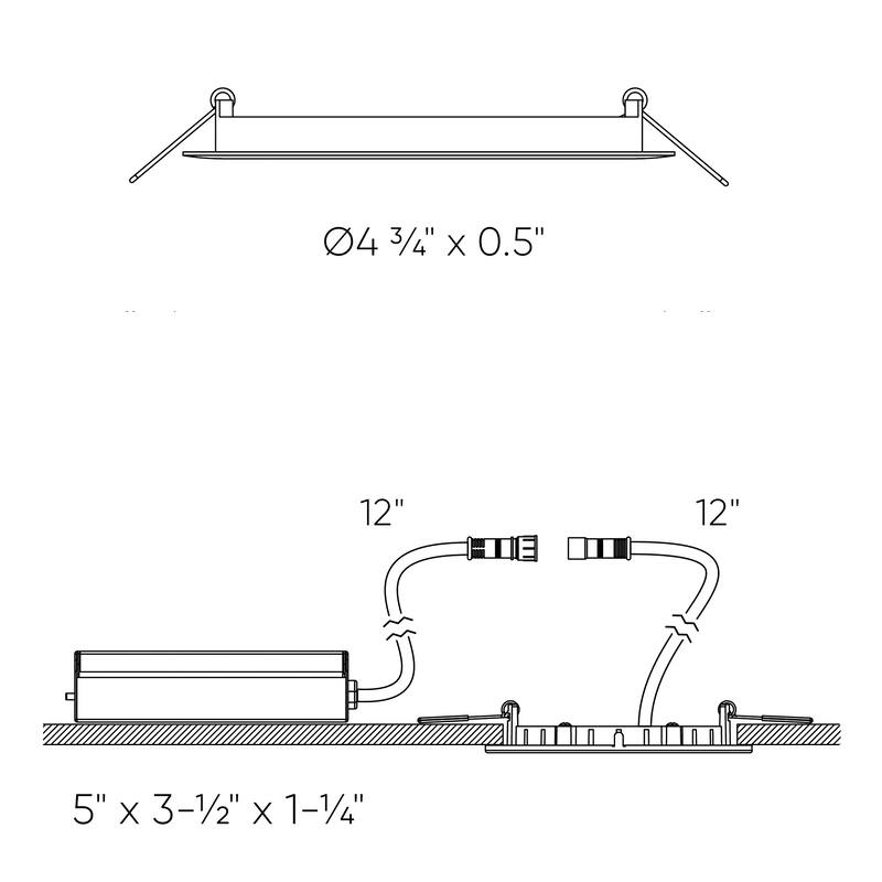 DALS LED Panel Light - 4"