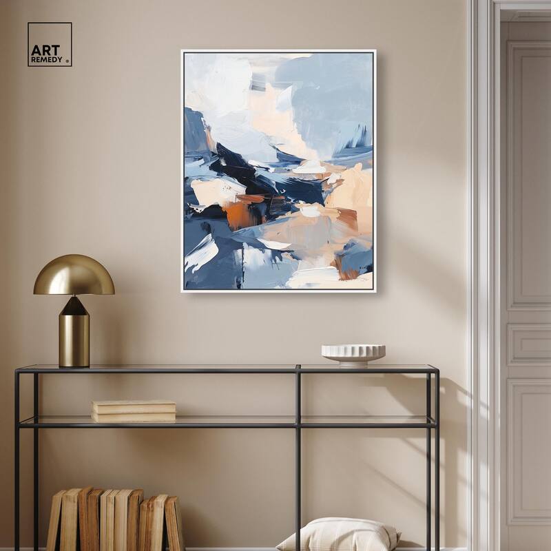 A Symphony in White III Canvas by Art Remedy
