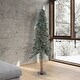 preview thumbnail 5 of 3, Vickerman 7 Foot Natural Bark Alpine Artificial Christmas Tree with LED Lights - 20