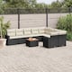Option Black and Cream Table+2x corner+5x middle