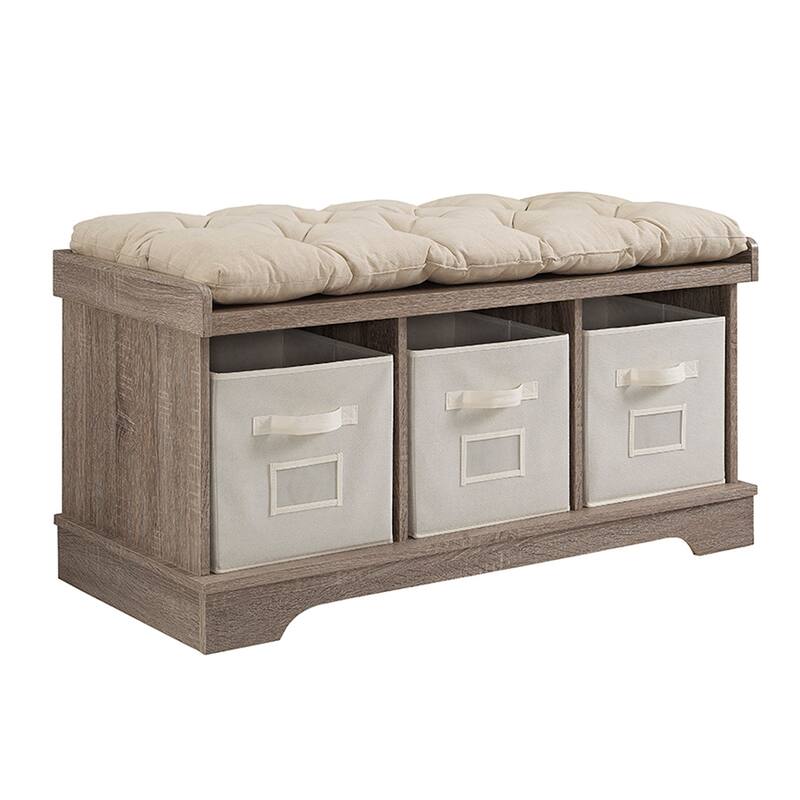 Middlebrook Paradise Hill Storage Bench with Cushion