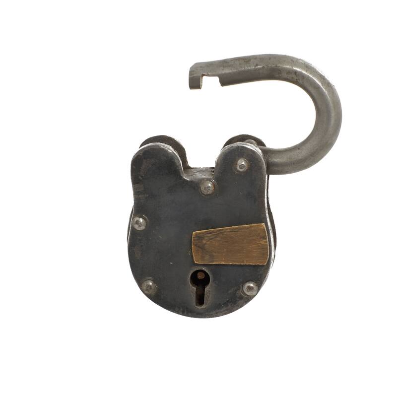 Bronze Metal Lock And Key