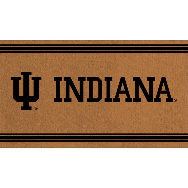 28 in. x 16 in. Indiana University, Coir Mat