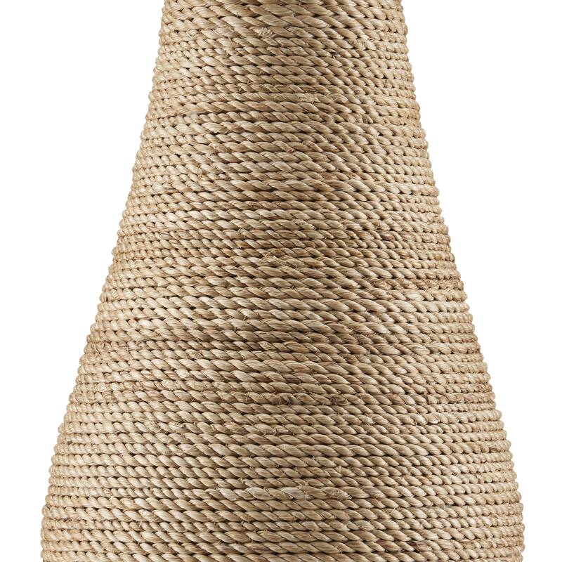 Currey & Company Joppa Rope Table Lamp - 28.5"h x 18"dia