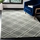 preview thumbnail 4 of 55, SAFAVIEH Handmade Himalaya Kelsie Modern Wool Rug 3' x 5' - Dark Grey/Ivory - Rectangle