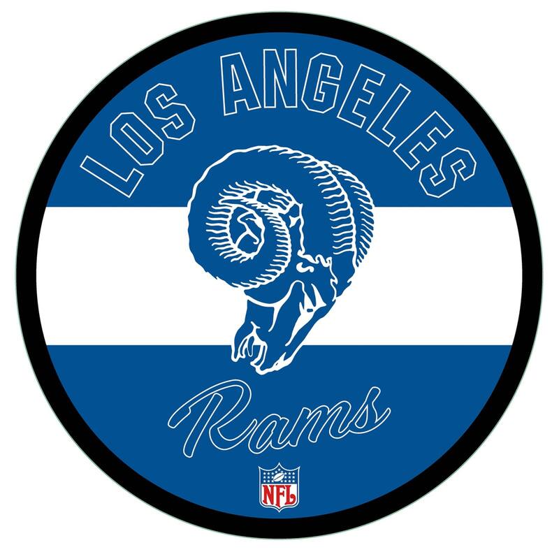 Los Angeles Rams LED Lighted Sign