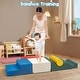 preview thumbnail 10 of 42, Soft Foam Climbing and Crawling Blocks for Toddlers 1-3, Indoor Playset for Babies to Climb, Crawl
