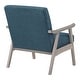 preview thumbnail 12 of 85, Weldon Mid-Century Fabric Upholstered Chair