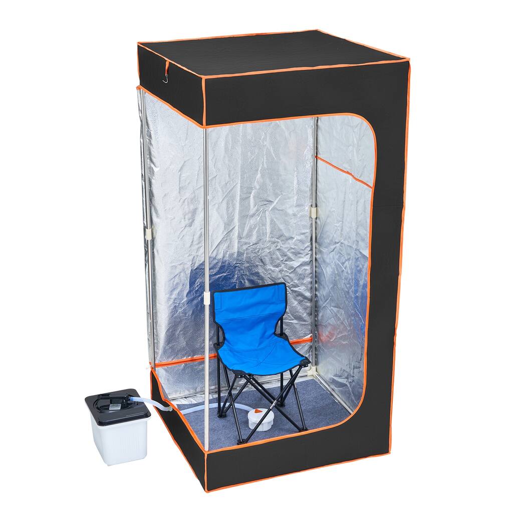 Portable Steam Sauna Tent Full Size, With Visible Window, Personal Sauna Blanket Kit for Home Spa, Detoxify