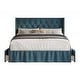 preview thumbnail 11 of 12, Andrea Tufted Upholstered Storage Panel Bed