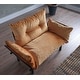 preview thumbnail 15 of 22, Sonix Flared Arms Modern Comfortable Loveseat With Removable Cushions