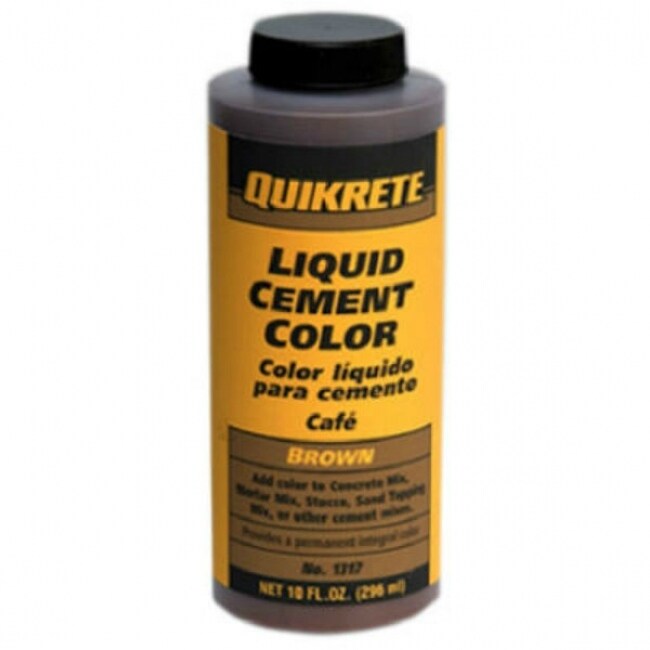Shop Quikrete 1317 01 Liquid Cement Color 10 Oz Brown Free