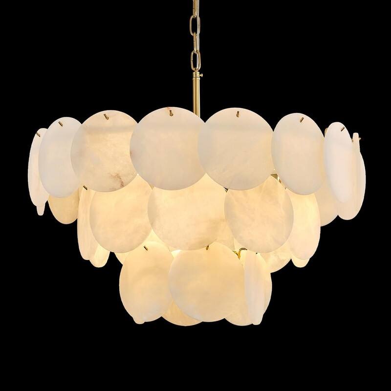 KAYLA Modern Natural Marble Living Room Chandeliers