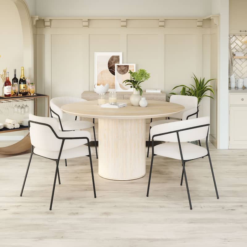 Marcel Dining Chair Cream