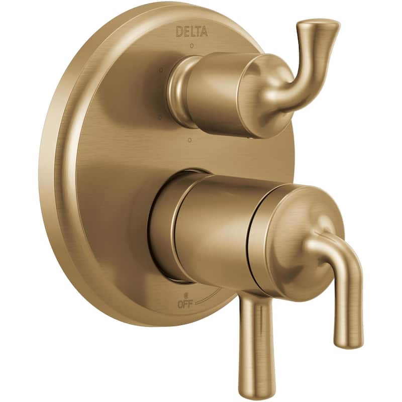 Delta Kayra 17 Series Pressure Balanced Valve Trim with Integrated - Champagne Bronze