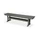 preview thumbnail 1 of 11, POLYWOOD Farmhouse 65-inch Bench Slate Grey