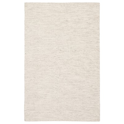 Bramble Handmade Trellis Ivory Gray Area Rug