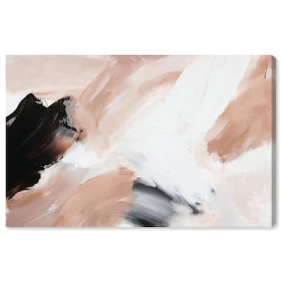 Swirls of Cream I Canvas by Art Remedy, Gallery Wrapped