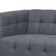 preview thumbnail 18 of 17, Clermont Mid-century Tufted Sectional Sofa by Christopher Knight Home - 114.00" L x 114.00" W x 30.75" H