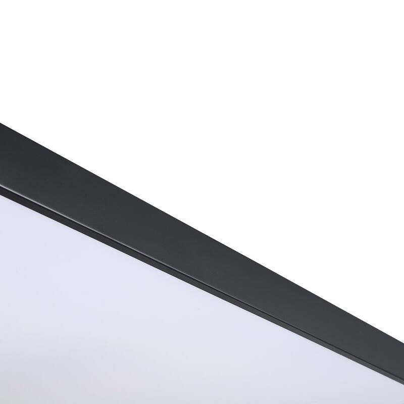 Dimmable LED Wide Rectangular Flush Mount Light 33.9 in