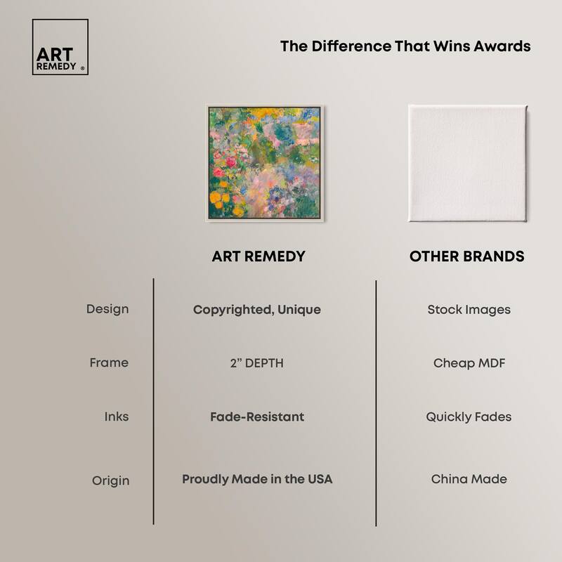 Hues of Happiness I Canvas by Art Remedy