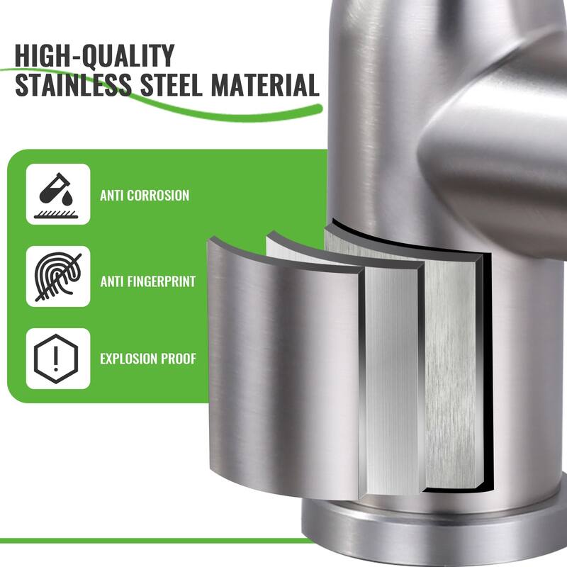 WOWOW Single Handle Bar Faucet With Swivel Spout