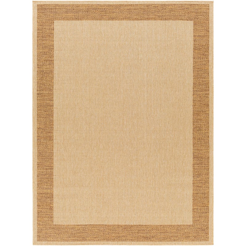 Livabliss Pismo Indoor/ Outdoor Simple Border Area Rug