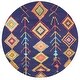 preview thumbnail 19 of 40, Brooklyn Rug Co Hand Tufted Wool Moroccan Triangle Rug