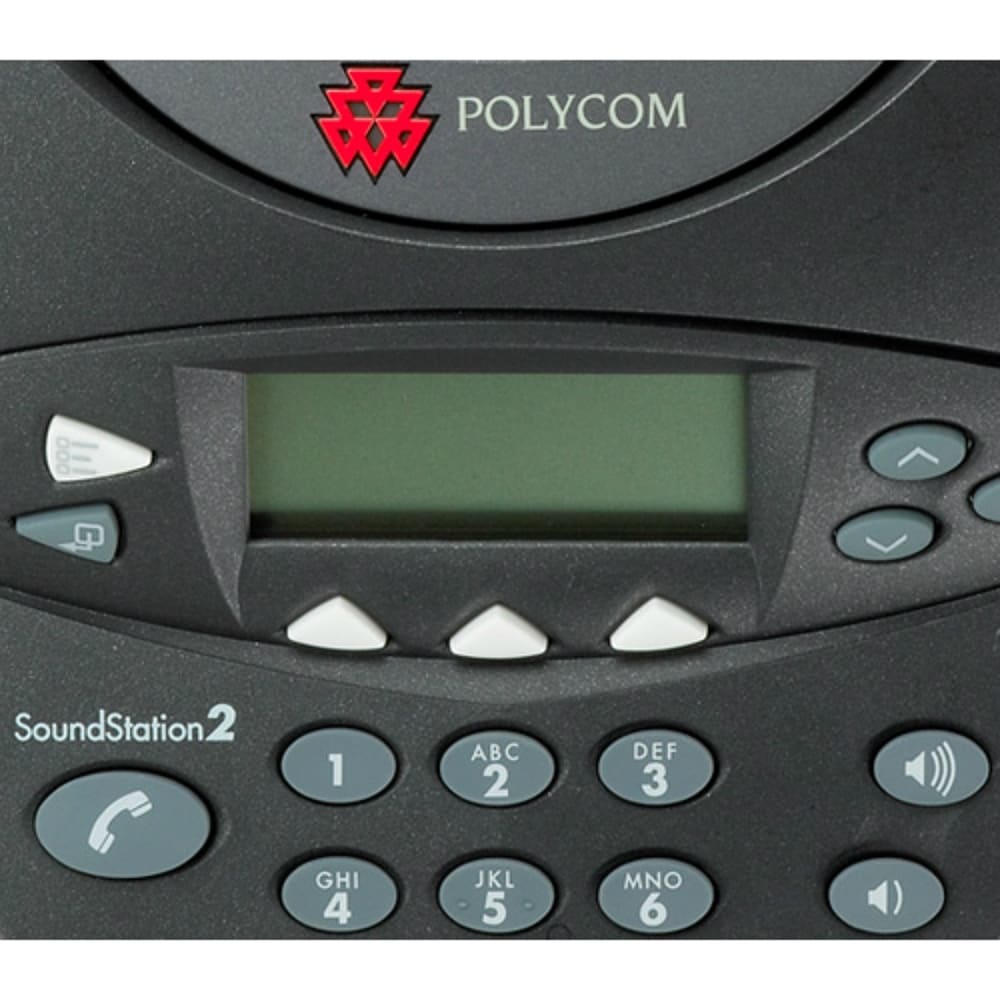 Shop Polycom 20 160 001 Soundstation2 Expandable Conference Phone W Lcd Display Overstock