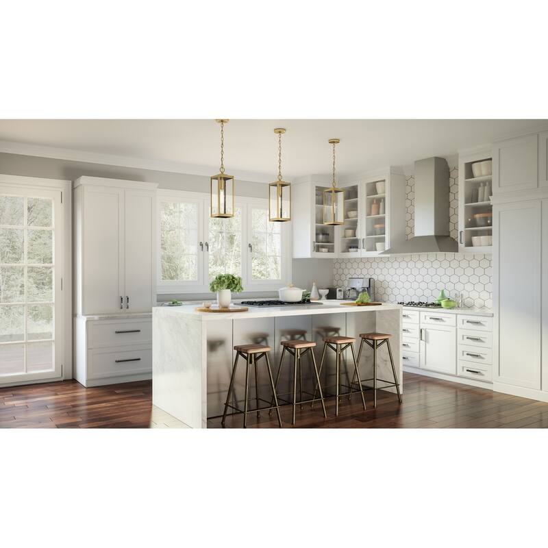Westover 1-Light Antique Brass Mini Pendant