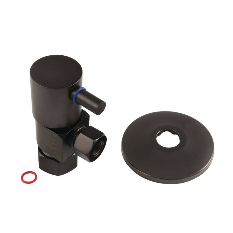 Kingston Brass 2-7/8" High Brass Angle Stop Valve - Oil Rubbed Bronze