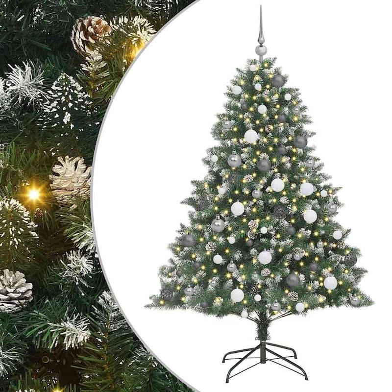 vidaXL Artificial Christmas Tree Green