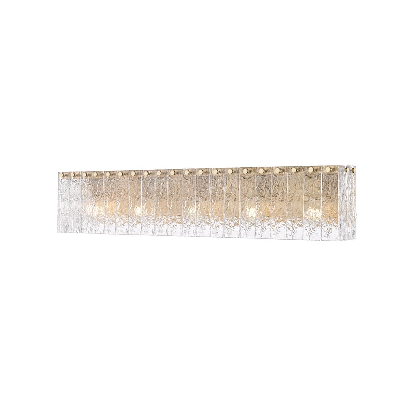 Z-Lite Glacier 5 Light Vanity - Modern Gold