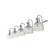 preview thumbnail 105 of 113, Shirley Metal/Glass LED Vanity Light, by JONATHAN Y