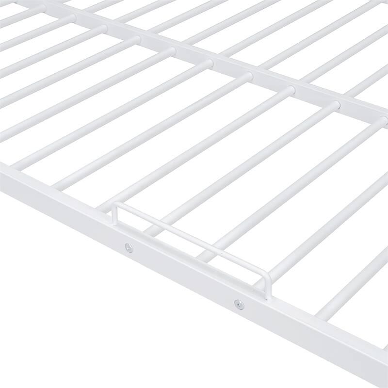 Full XL Over Queen Size Metal Bunk Bed