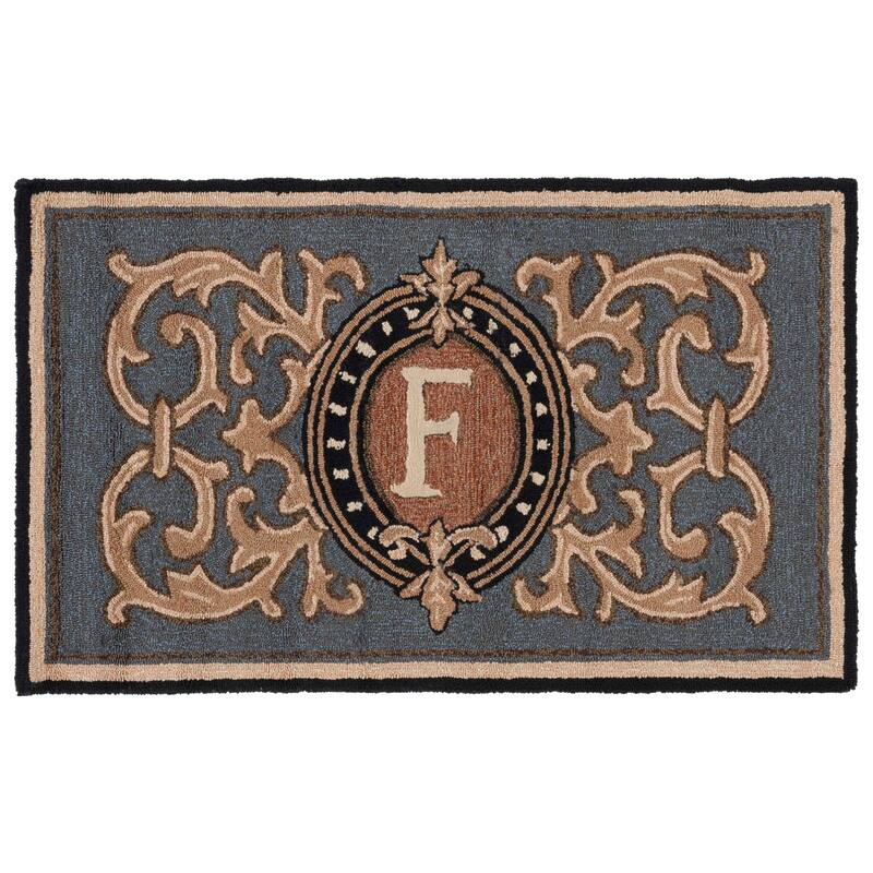 SAFAVIEH Handmade Monogram Griseldis Casual Rug