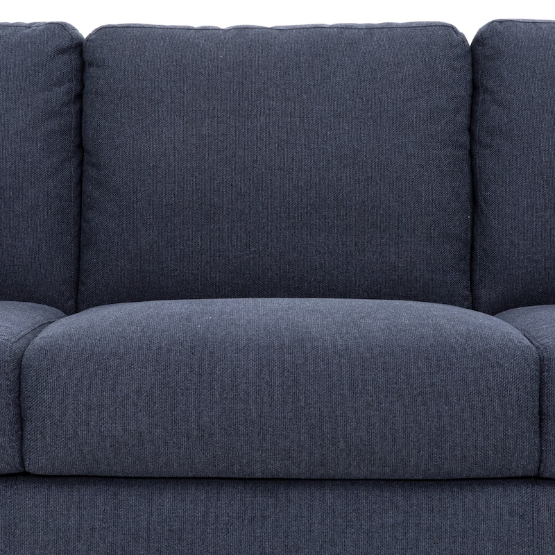 Stearns & Foster® Paolo 82 in. Queen Sleeper Sofa with 5in Memory Foam Mattress