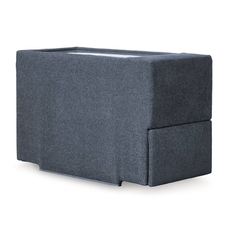 Signature Design by Ashley Modmax 6-Piece Sectional with Chaise and Storage Console - 140" W x 86" D x 36" H