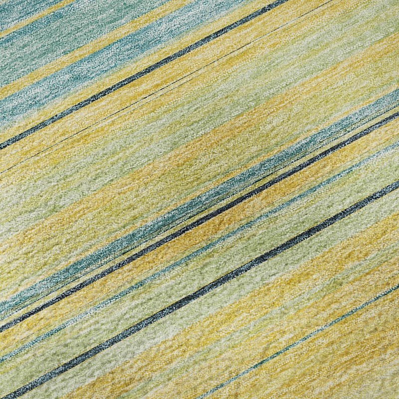 Premium Washable Super Soft Modern Stripes Mayfield Rug