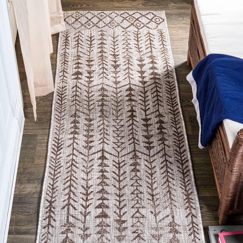 JONATHAN Y Sukie Bohemian Geometric Indoor/Outdoor Area Rug