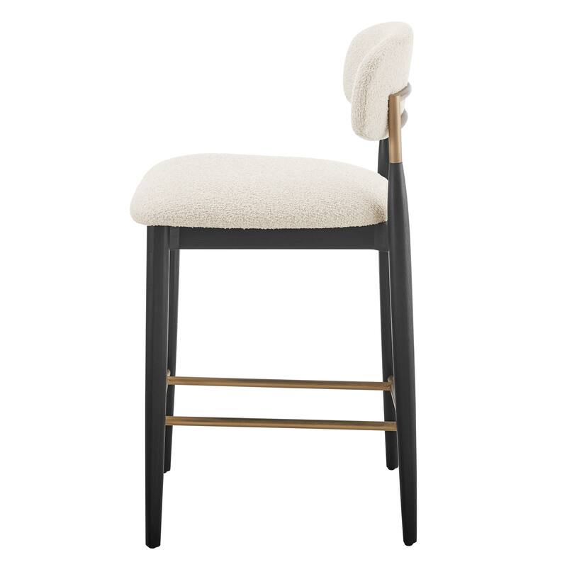 NPD Furniture Verna Boucle Counter Stool