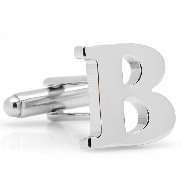 Letter B Cufflinks - Sold in Pairs